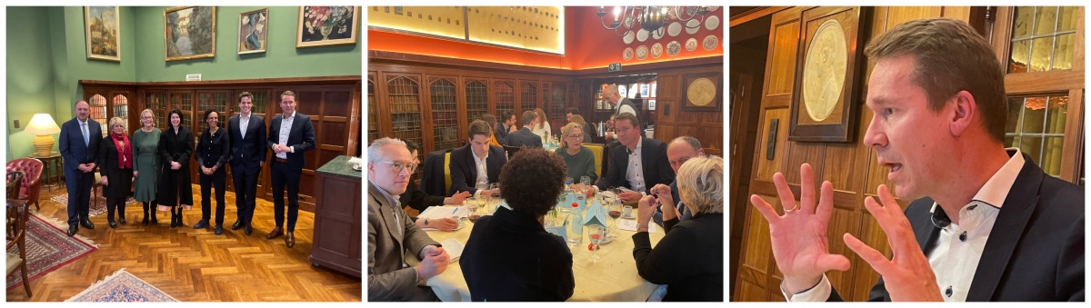 Sfeerbeelden van de Interministeriële Conferentie voor Wetenschapsbeleid van 13 februari 2023