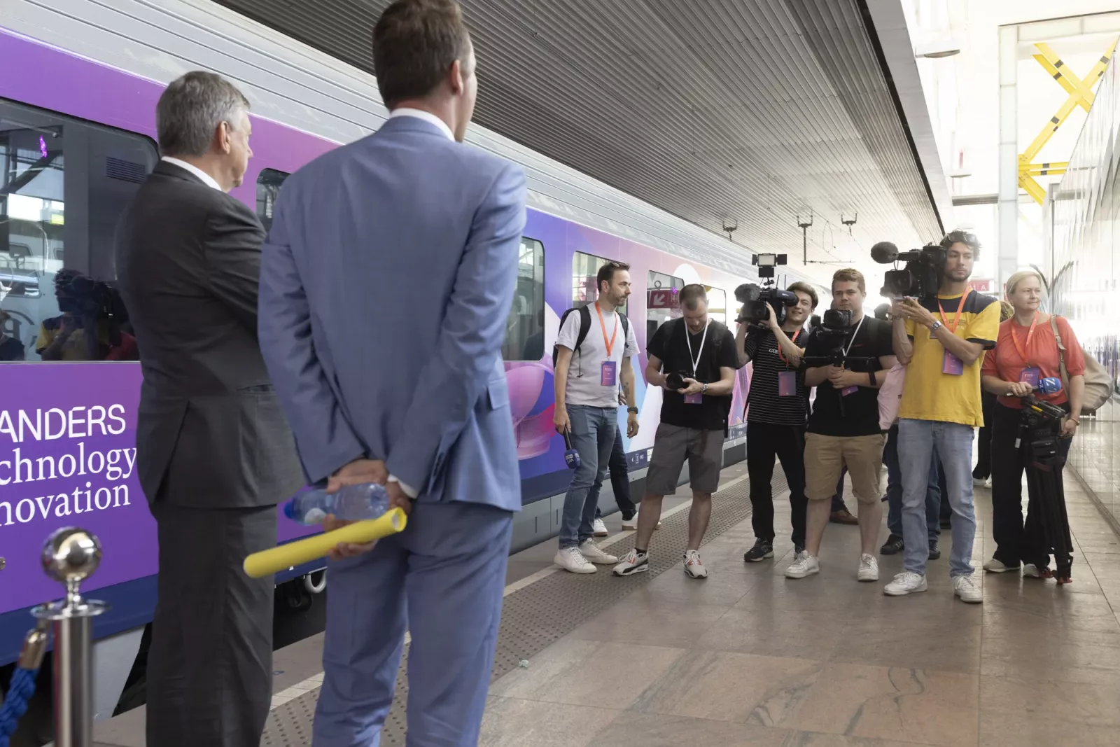 Minister-president Jambon en minister Brouns lanceren FTI-campagne