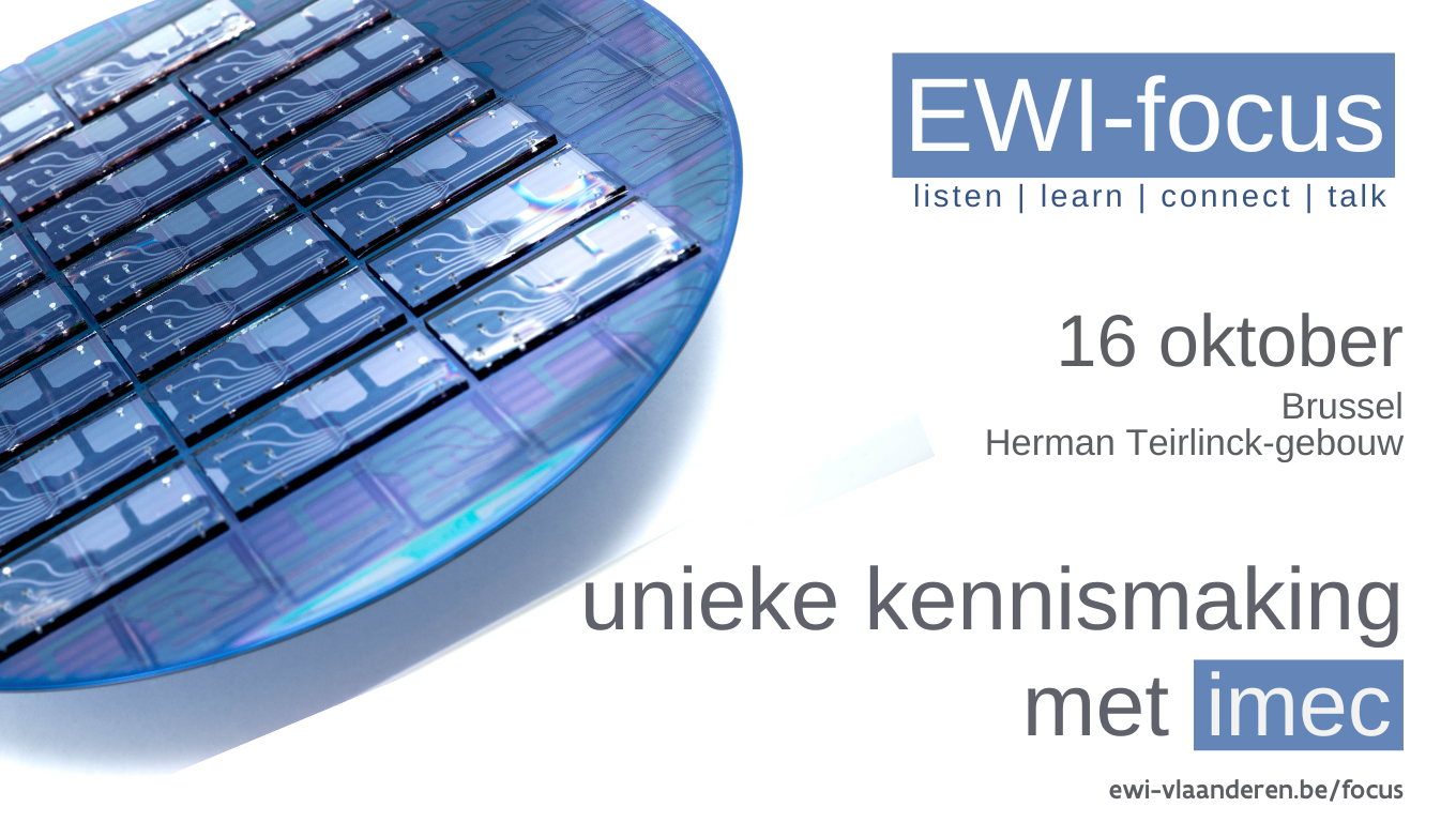 Affiche van EWI-focus 