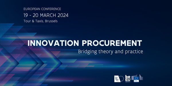Innovation Procurement Conference | Departement WEWIS