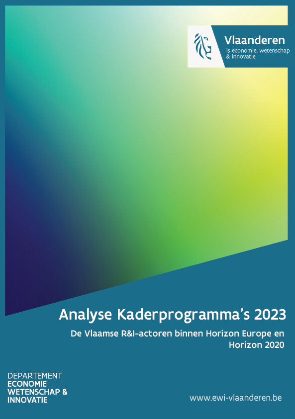 Cover van de studie Analyse Kaderprogramma's 2023