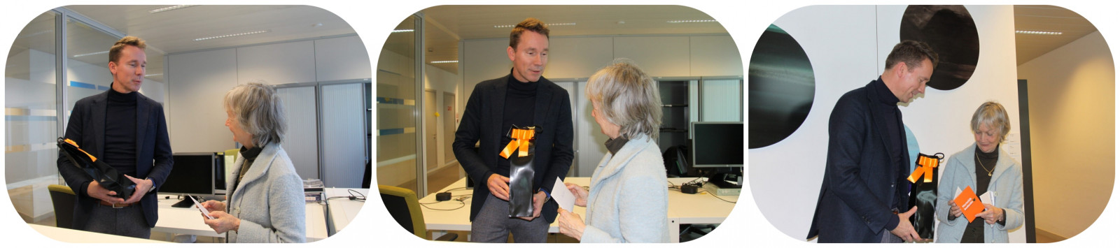 Minister Brouns neemt afscheid van Liliane Moeremans