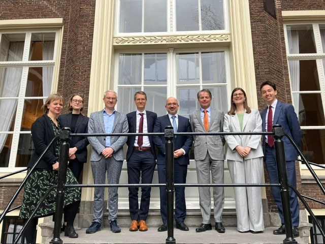 Groepsfoto informele meeting Den Haag 2 en 3 april 2024