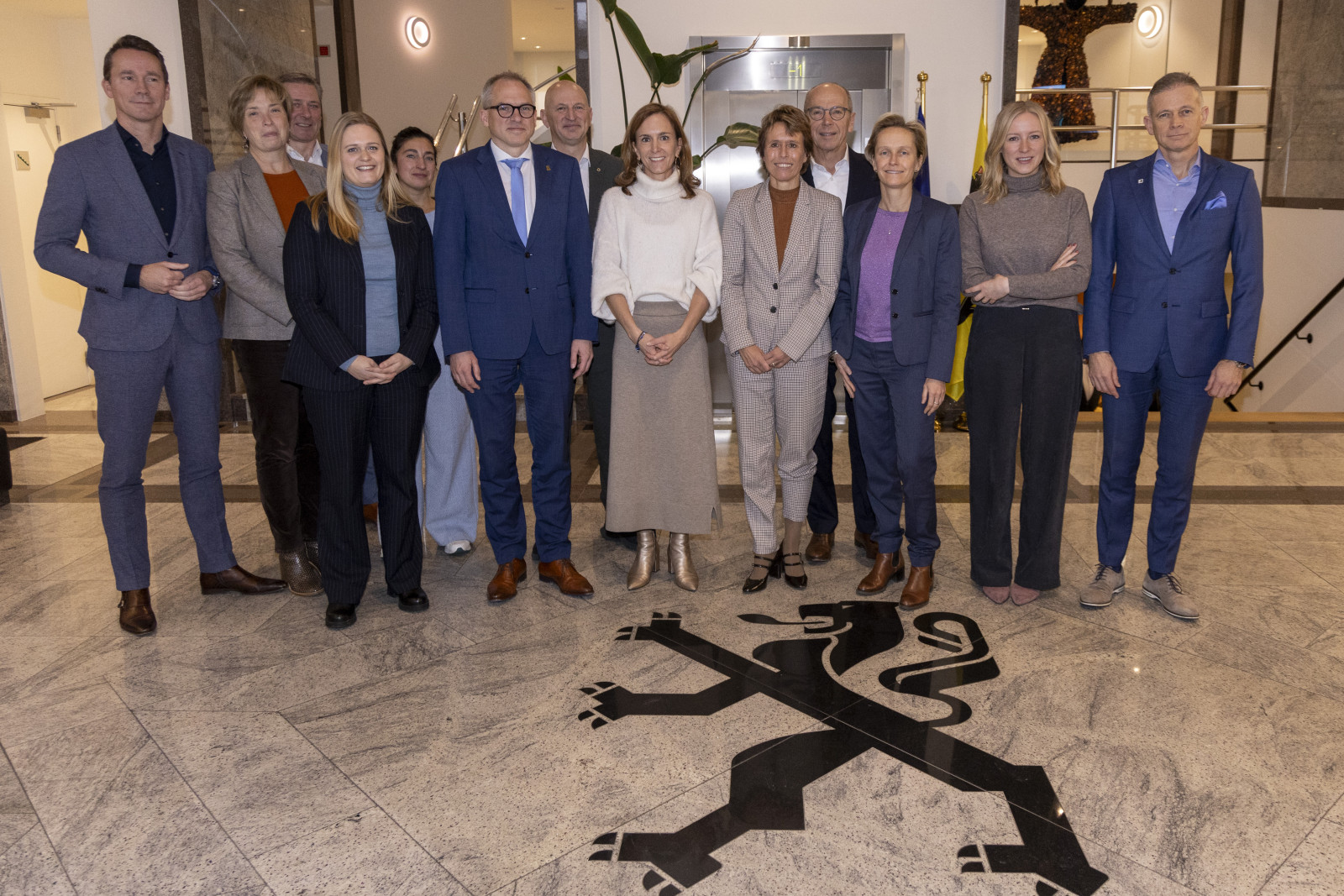 Deelnemers aan Vlaams Industrieforum