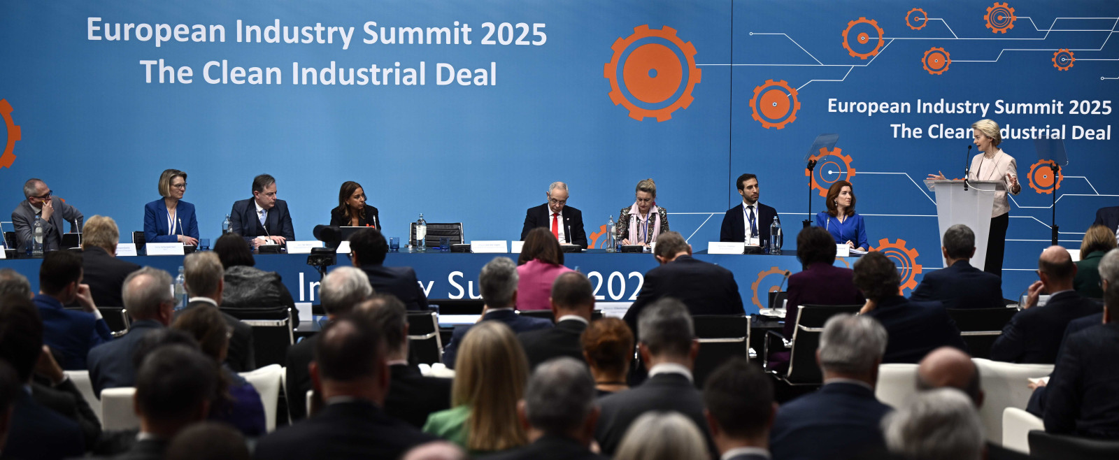 Groepsfoto van Clean Industrial Deal Event - Antwerpen - 26 februari 2025 