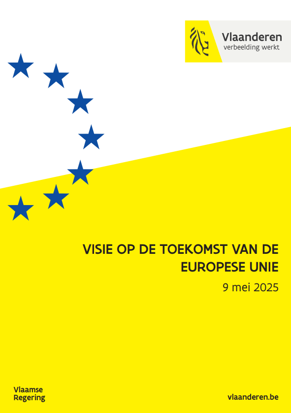 Blauwe sterren op gele cover 